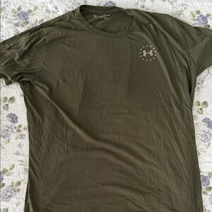 Under Armour Men's Olive Short Sleeve Tee